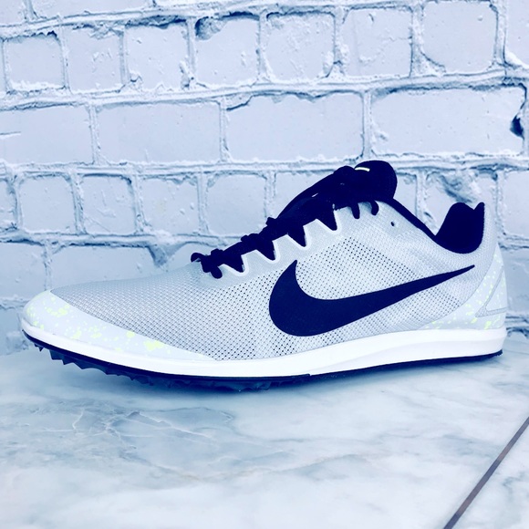 Nike Zoom Rival D 10 Platinum Black Men’s Track & Field Shoes 907566-077 - Picture 2 of 8